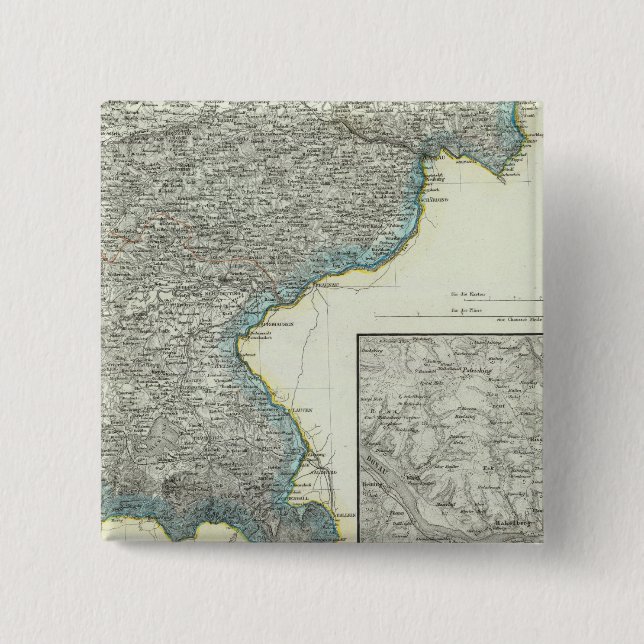 Bavaria, Passau 15 Cm Square Badge (Front)