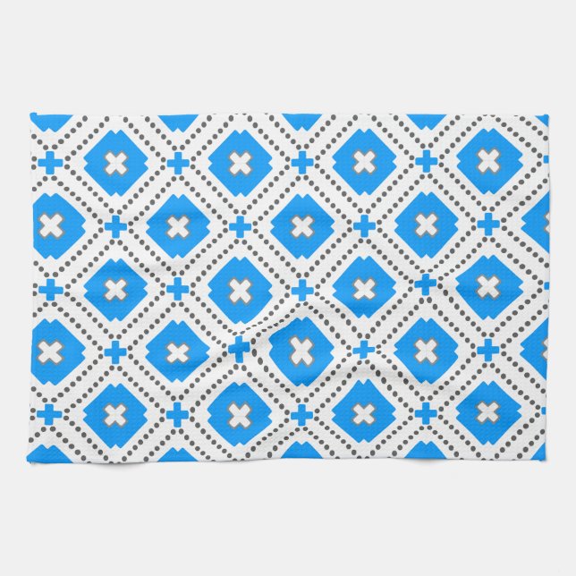 Bavaria Pattern Tea Towel (Horizontal)