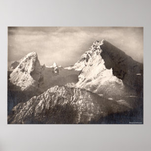Bavarian Alps – Berchtesgaden – Watzmann – Alpen Poster