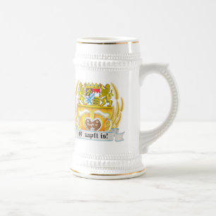 Bavarian Arms and Beer Oktoberfest Stein