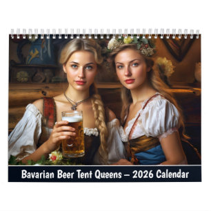 Bavarian Beer Tent Queens – 2026 Calendar
