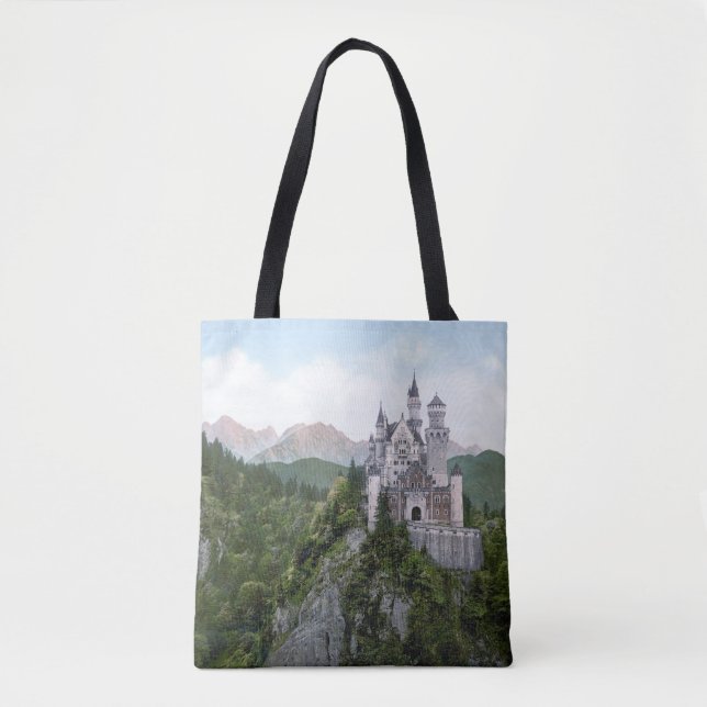 Bavarian Castle Neuschwanstein Tote Bag (Front)