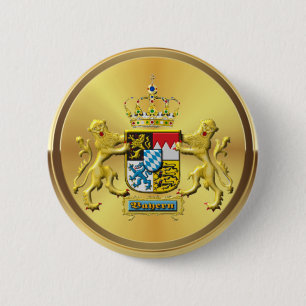 Bavarian Coat of Arms Button