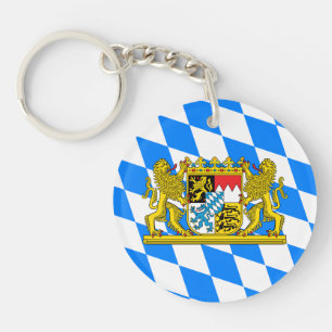 Bavarian Coat of arms Key Ring