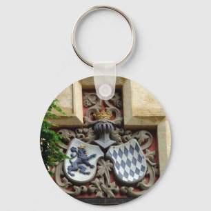 Bavarian Coat of Arms Key Ring