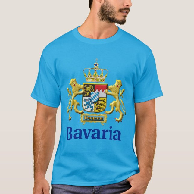 Bavarian Coat of Arms  T-Shirt (Front)