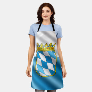 Bavarian flag apron