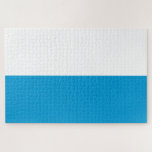 Bavarian Flag Jigsaw Puzzle<br><div class="desc">This design features the flag of Bavaria, which is a landlocked state of Germany, occupying its southeastern corner. Bavaria is the largest German state by land area. Bavaria's main cities are Munich (its capital and largest city), Nuremberg, Augsburg, Regensburg, Würzburg, Ingolstadt, Fürth and Erlangen. Bavarians have traditionally been proud of...</div>