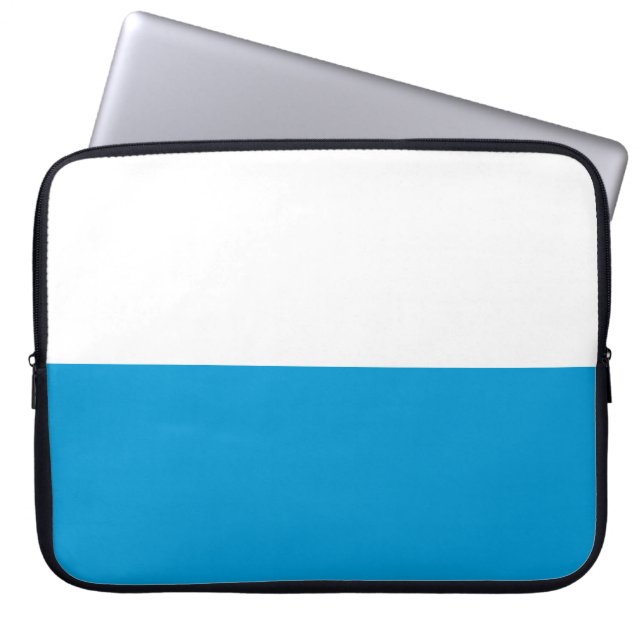 Bavarian Flag Laptop Sleeve (Front)