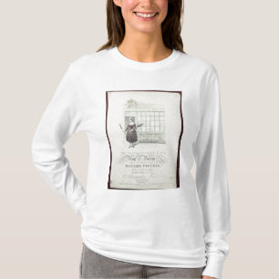 Bavarian Girls Song by Maxim Gouci, song sheet T-Shirt