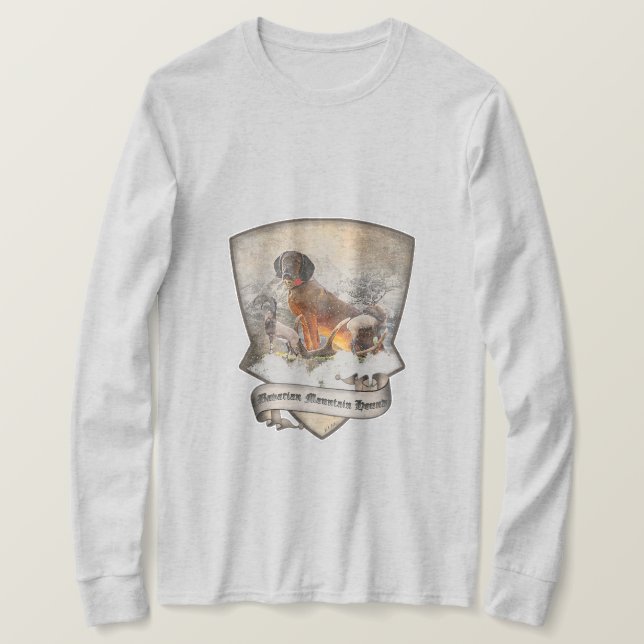 Bavarian Mountain Hound,  Art    T-Shirt (Design Front)