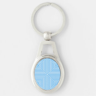 Bavarian Pattern Key Ring