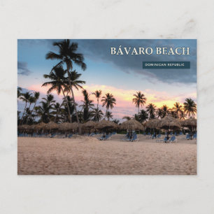 Bávaro Beach at Sunset Postcard