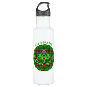 Baxter Scottish Tartan Celtic Thistle 710 Ml Water Bottle