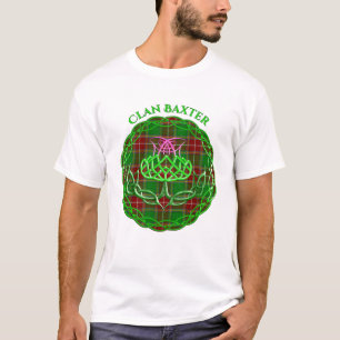 Baxter Scottish Tartan Celtic Thistle T-Shirt