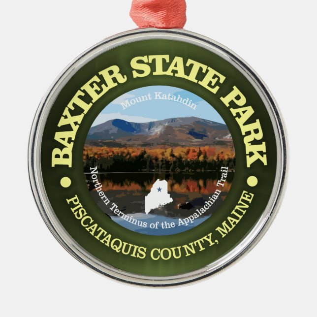 Baxter SP Metal Tree Decoration (Front)