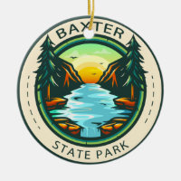 Baxter State Park Maine Badge