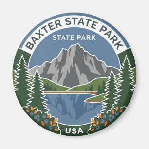 Baxter State Park Maine Magnet