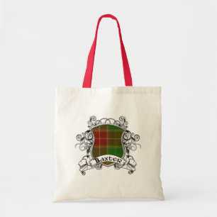 Baxter Tartan Shield Tote Bag