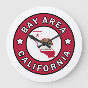 Bay Area California Large Clock