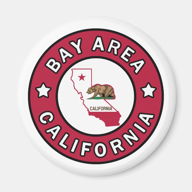 Bay Area California Magnet (Front)