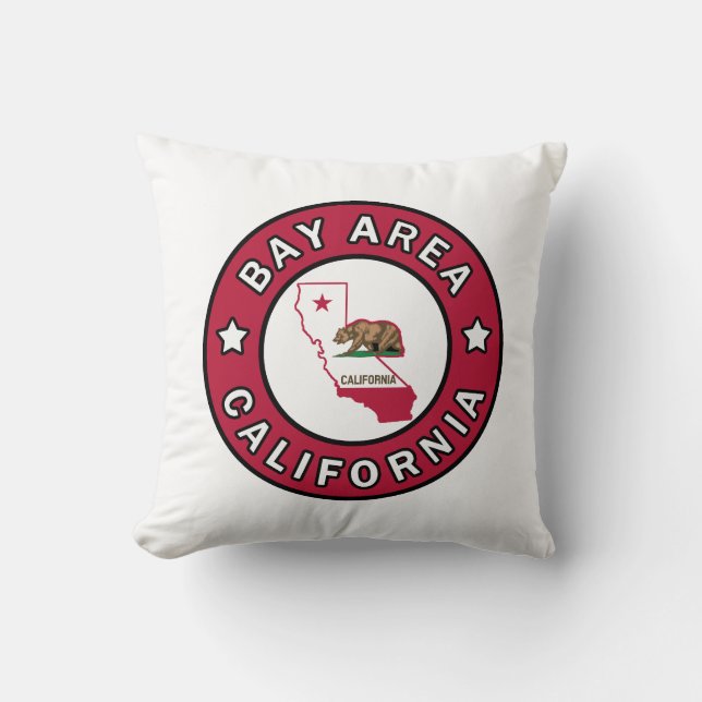 Bay Area California pillow (Front)