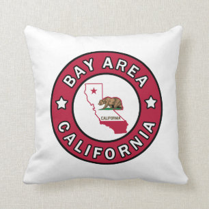 Bay Area California pillow