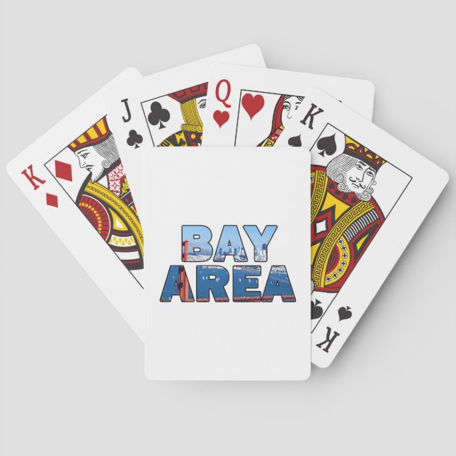 Bay Area California Playing Cards (Back)