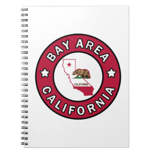 Bay Area California Spiral Notebook