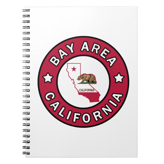 Bay Area California Spiral Notebook (Front)