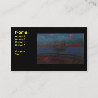 BAY BOAT BUSINESS CARD
