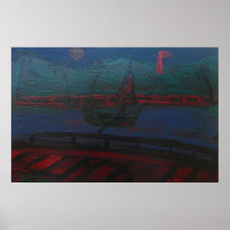 BAY BOAT POSTER