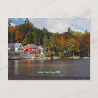 bay cove, Alton Bay Cove NH Postcard