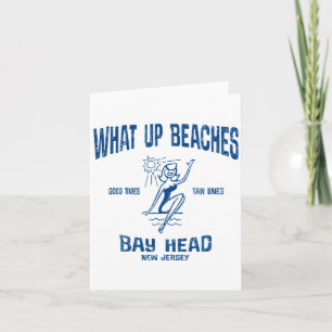 Bay Head New Jersey Nj Funny Vintage Beaches Tee M Card