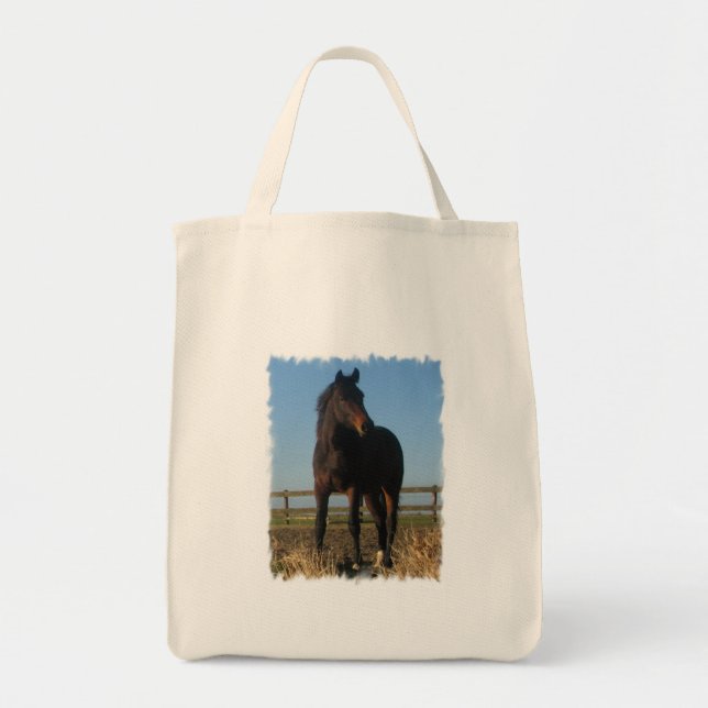 Bay Horse Grocery Tote Bag (Front)