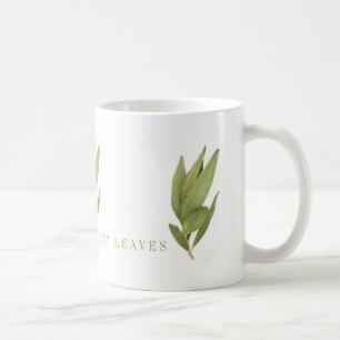Bay Leaves Classic White Mug