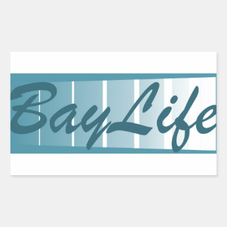 Bay Life Rectangular Sticker