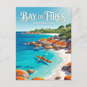 Bay of Fires Australia Postcard