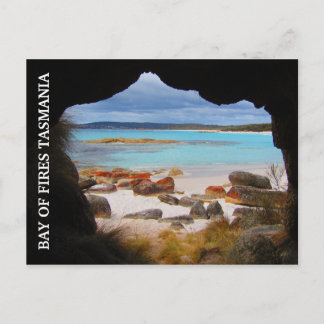 bay of fires cosy cave postcard