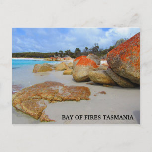 bay of fires granite beach postcard