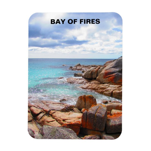 Bay of Fires, Tasmania, Australia Magnet (Vertical)