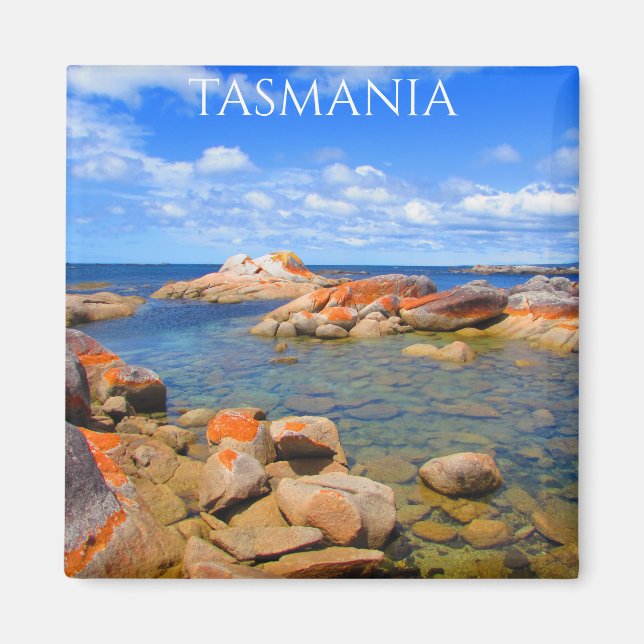 Bay of Fires, Tasmania, Australia Magnet (Front)