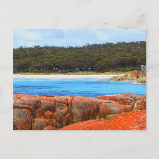 Bay of Fires, Tasmania, Australia Postcard (Front)