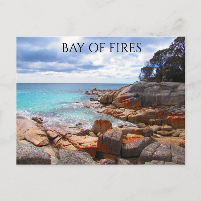 Bay of Fires, Tasmania, Australia Postcard (Front)