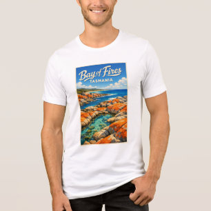 Bay of Fires Tasmania Tri-Blend Shirt