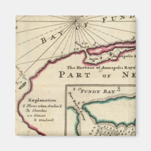 Bay of Fundy and harbour of Annapolis Royal Magnet