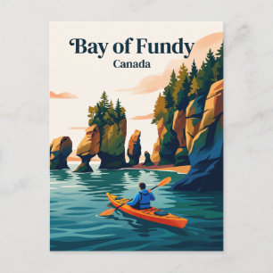 Bay of Fundy, Canada Postcard