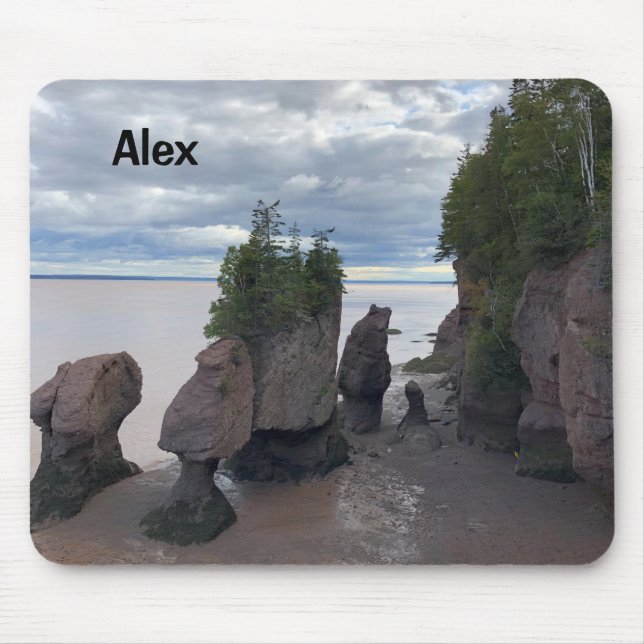 Bay of Fundy Mousepad. Personalise it! Mouse Pad (Front)