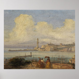 Bay of Genoa (Bucht von Genual) Poster