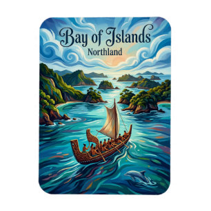 Bay of Islands New Zealand Magnet